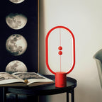 BalanceGlow Magnetic Table Lamp – Modern LED Suspension Light | Designer Ambient Lighting