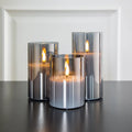CANDLY 3-Piece Set – Elegant LED Candles with Realistic Flickering Flame Effect