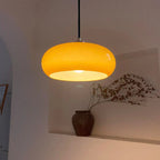 Sculpted Glass Pendant Light – Modern LED Ceiling Lamp | Contemporary Ambient Interior Lighting