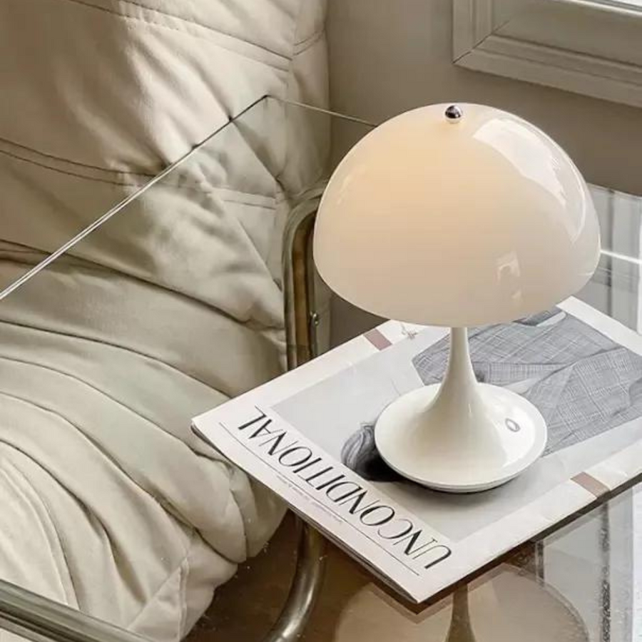 EclatéAura – Rechargeable Designer LED Table Lamp for Elegant Atmospheres