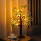 WinterPalm LED Decorative Light – Festive Palm Tree Lamp | Warm Ambient Holiday Lighting