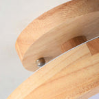 Nordelle Wood LED Ceiling Light – Modern Flush Mount Lamp | Scandinavian Natural Interior Lighting