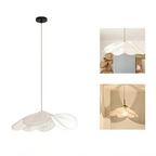 Floral Fabric Pendant Light – Designer E26 Ceiling Lamp | Artistic Ambient Lighting | Contemporary Statement Feature