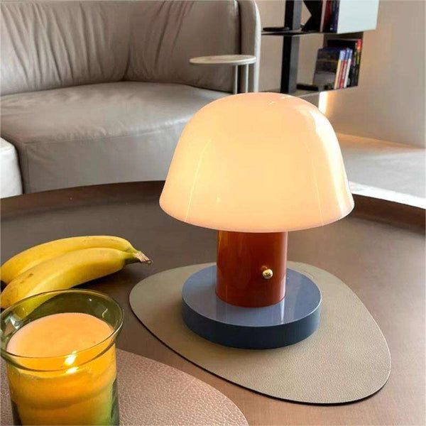 Mushroom Table Lamp – Nature-Inspired Design with Cozy Ambient Lighting