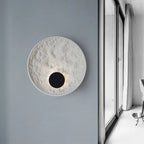 LunaSphere LED Wall Light – Modern Moon Globe Sconce | Contemporary Ambient Lighting
