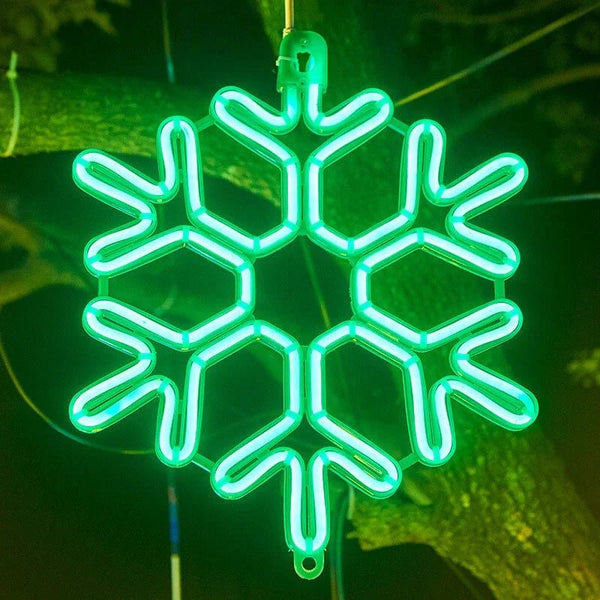 Waterproof Christmas LED Snowflake Light – Outdoor Festive Decoration | IP65 LED Snowflake Lighting