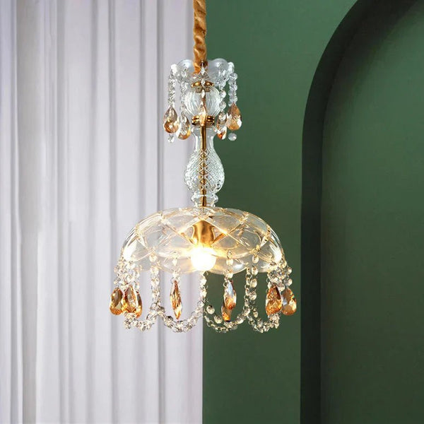 Handcrafted Rattan Pendant Light – Natural Boho Hanging Lamp | Warm Organic Interior Lighting