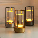 Sunny Side Up Crystal LED Table Lamp – Rechargeable Designer Lamp | Luxury Ambient Lighting
