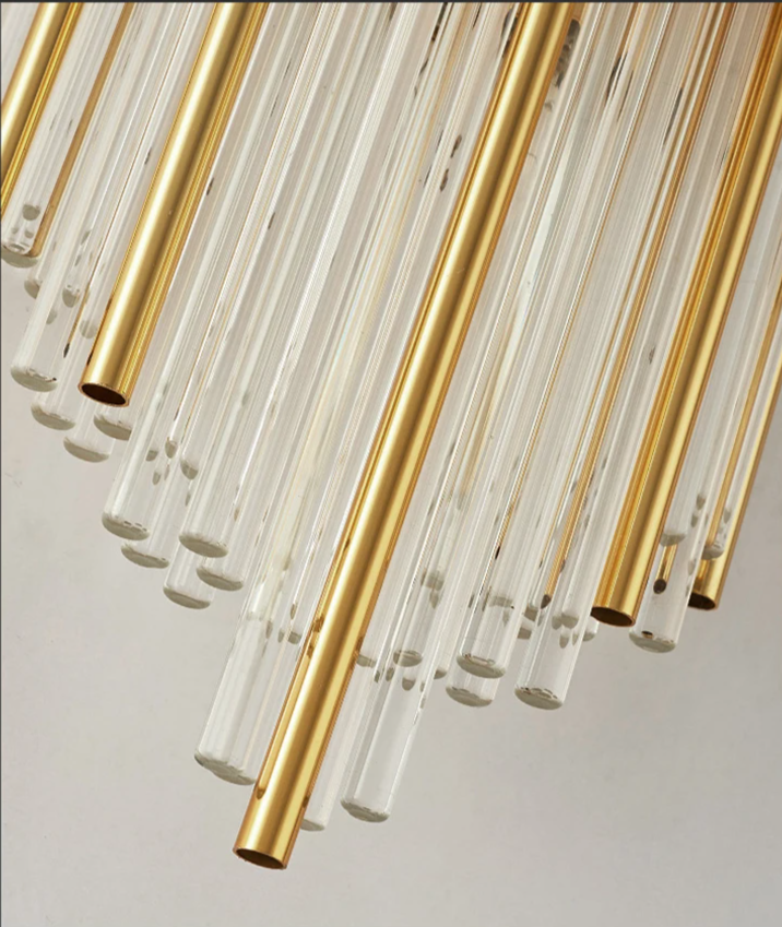 NoirÉclat Crystal Wall Light – Luxury Gold & Black LED Wall Lamp | Modern Nordic Accent Lighting