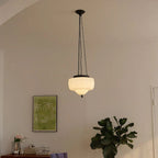 PureLine Minimalist Pendant Light – Modern White Hanging Lamp | Contemporary Elegant Ceiling Lighting