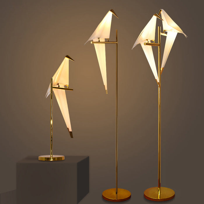 OrigamiGlow Magnetic Bird Lamp – Rechargeable LED Accent Light | Sculptural Ambient Lighting for Modern Interiors