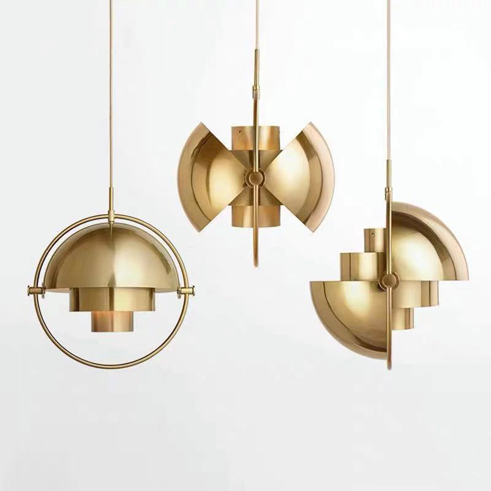 Scandinavian Layered Pendant Light – Danish Designer Ceiling Lamp | Luxury Modern Ambient Lighting