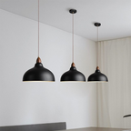 Scandinavian Wood Pendant Light – Modern Nordic Ceiling Lamp | Minimalist Ambient Interior Lighting