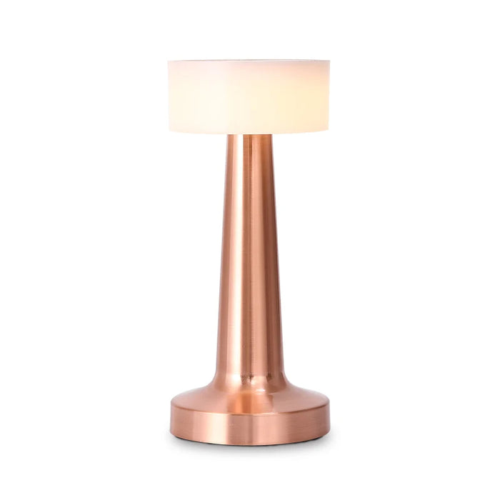 VeraLume Rechargeable Table Lamp – Cordless Ambient Lighting | Modern Metal Accent Lamp