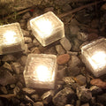 Square Solar Lamp – Decorative Solar Outdoor Light | Compact LED Garden & Patio Lighting