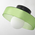 Orbessa Round Ceiling Light – Modern Glass Flush Mount Lamp | Minimalist Interior Lighting for Contemporary Spaces