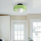 Orbessa Round Ceiling Light – Modern Glass Flush Mount Lamp | Minimalist Interior Lighting for Contemporary Spaces