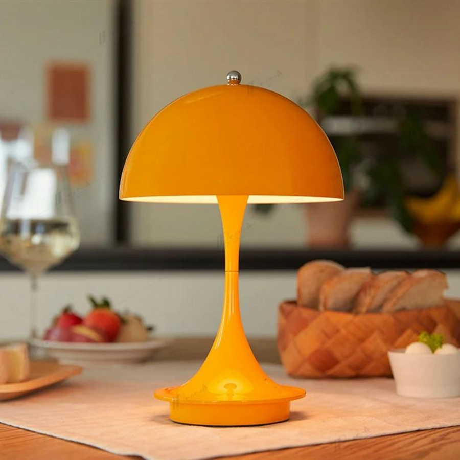 EclatéAura – Rechargeable Designer LED Table Lamp for Elegant Atmospheres