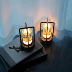 Sunny Side Up Crystal LED Table Lamp – Rechargeable Designer Lamp | Luxury Ambient Lighting