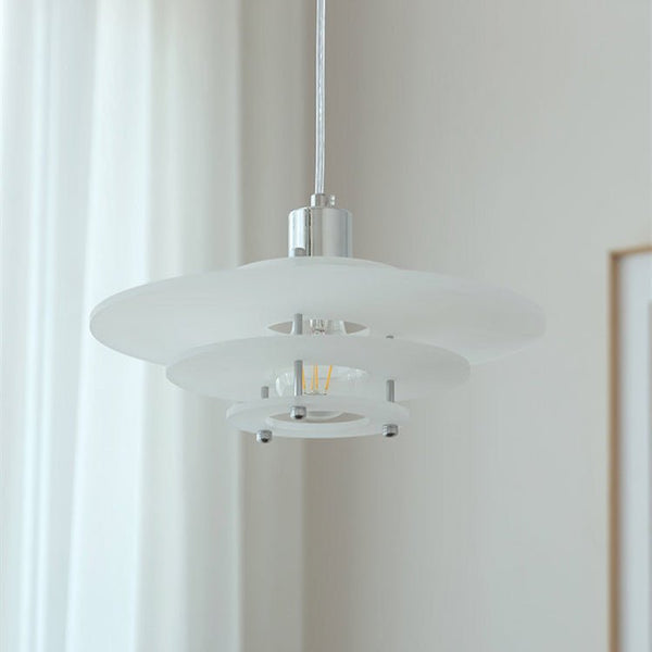 UFO Pendant Light – Modern Retro Hanging Lamp | Sculptural Ambient Interior Lighting