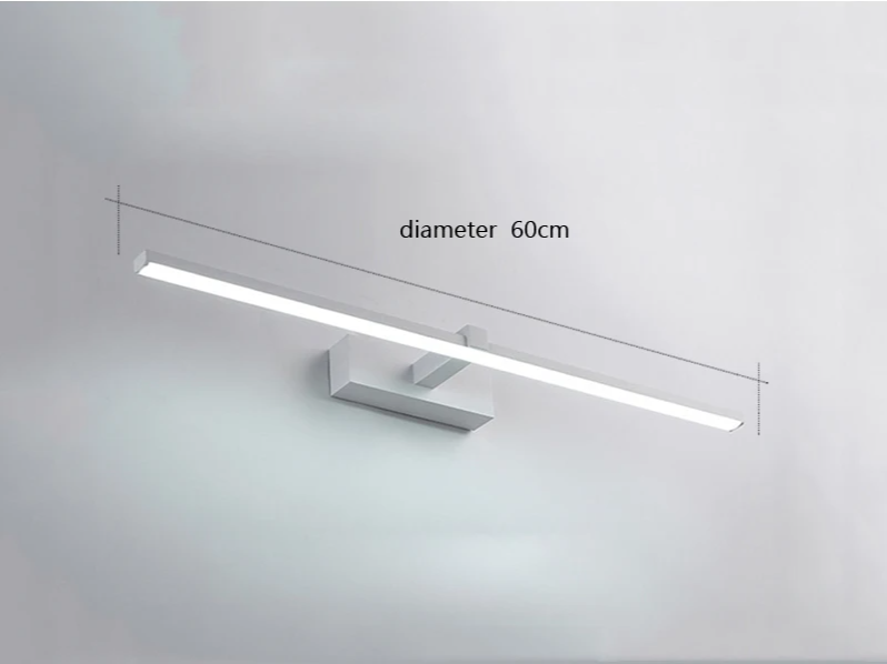 AuraLine LED Mirror Wall Light – Modern Bathroom Lighting | 3 Colour Temperature Vanity Lamp