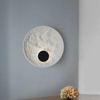 LunaSphere LED Wall Light – Modern Moon Globe Sconce | Contemporary Ambient Lighting