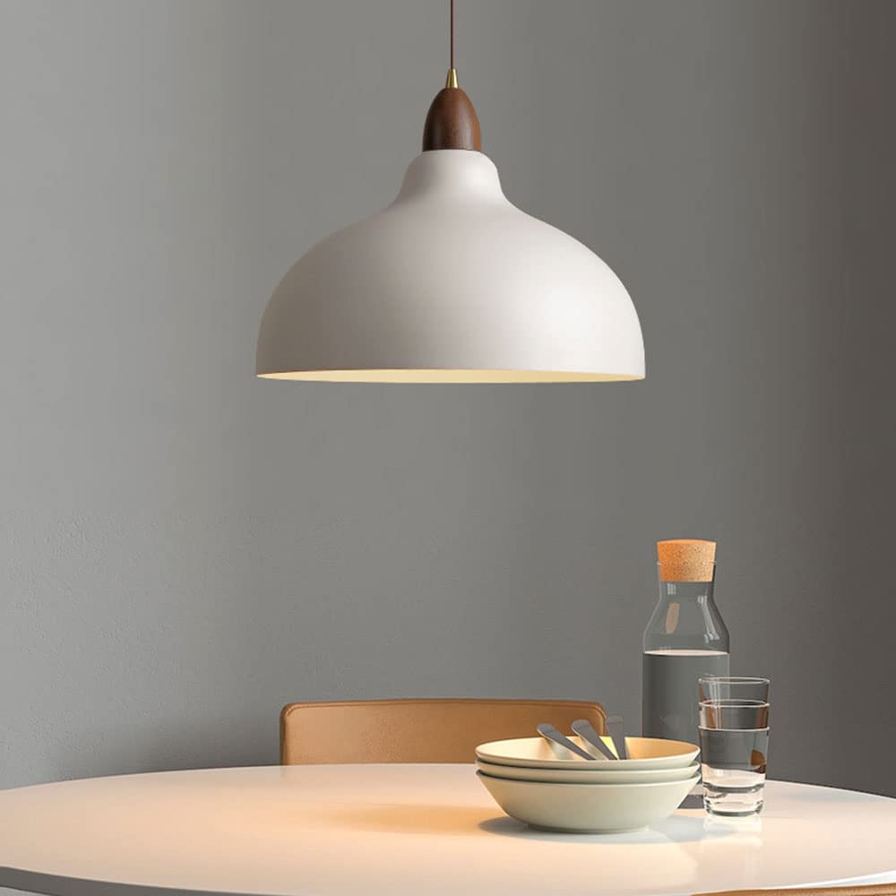 Scandinavian Wood Pendant Light – Modern Nordic Ceiling Lamp | Minimalist Ambient Interior Lighting