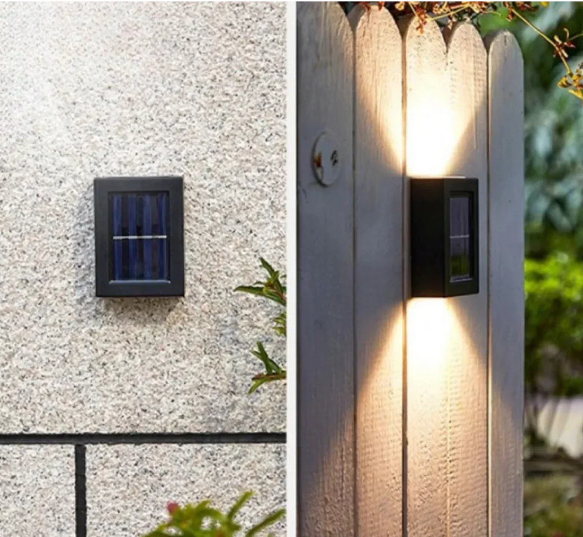 Premium Wireless Solar Wall Light – Outdoor Solar Wall Lamp | Weatherproof Garden Lighting