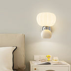 Cream Resin LED Wall Light – Modern Designer Wall Sconce | Soft Ambient Interior Lighting