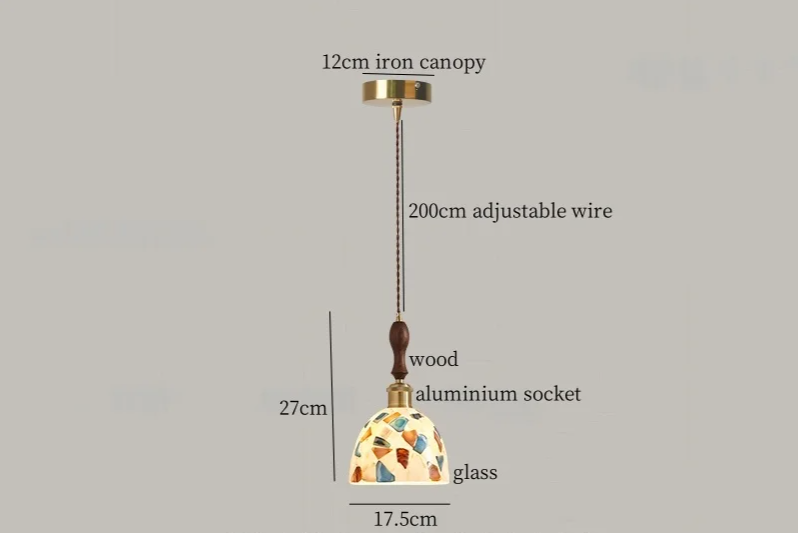 Heritage Tiffany Pendant Light – Stained Glass Ceiling Lamp | Vintage Ambient Lighting | Timeless Interior Elegance
