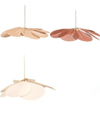 Floral Fabric Pendant Light – Designer E26 Ceiling Lamp | Artistic Ambient Lighting | Contemporary Statement Feature