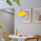 Sculpted Glass Pendant Light – Modern LED Ceiling Lamp | Contemporary Ambient Interior Lighting