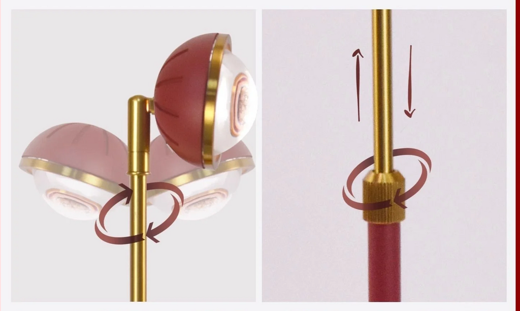 Nordica Arc Floor Lamp – Adjustable LED Reading Light | Scandinavian Designer Standing Lamp