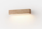 Zenora Stone Wall Light – Wabi-Sabi LED Wall Lamp | Natural Stone Ambient Lighting | Japandi Interior Elegance