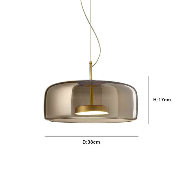Hotel Glass Pendant Light – Luxury Glass Hanging Lamp | Elegant Contemporary Ceiling Lighting