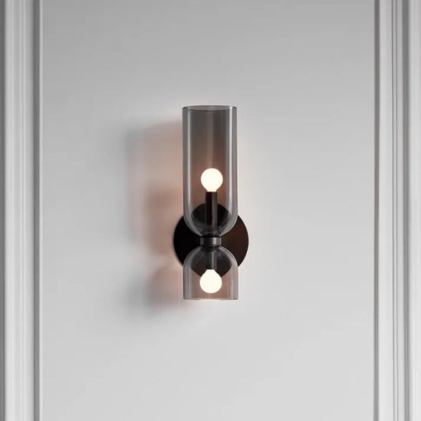 LumiDuo Glass Wall Light – Double Globe LED Sconce | Modern Luxury Accent Lighting