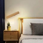 TimberCrevice LED Wall Light – Sculptural Wood Effect Sconce | Contemporary Organic Accent Lighting