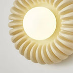 AuraForm Resin Wall Light – Contemporary Designer Sconce | Modern Ambient Bedroom Lighting