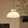 Milky Pendant Light – Modern Frosted Glass Hanging Lamp | Elegant Ambient Interior Lighting