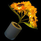 SunBloom LED Table Lamp – Rechargeable Sunflower Light | Decorative Ambient Lighting for Modern Interiors