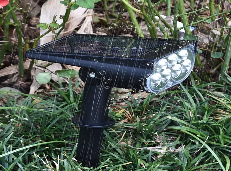SOLARFORCE 7LED Adjustable Solar Spotlight – IP65 Waterproof Outdoor Garden Light