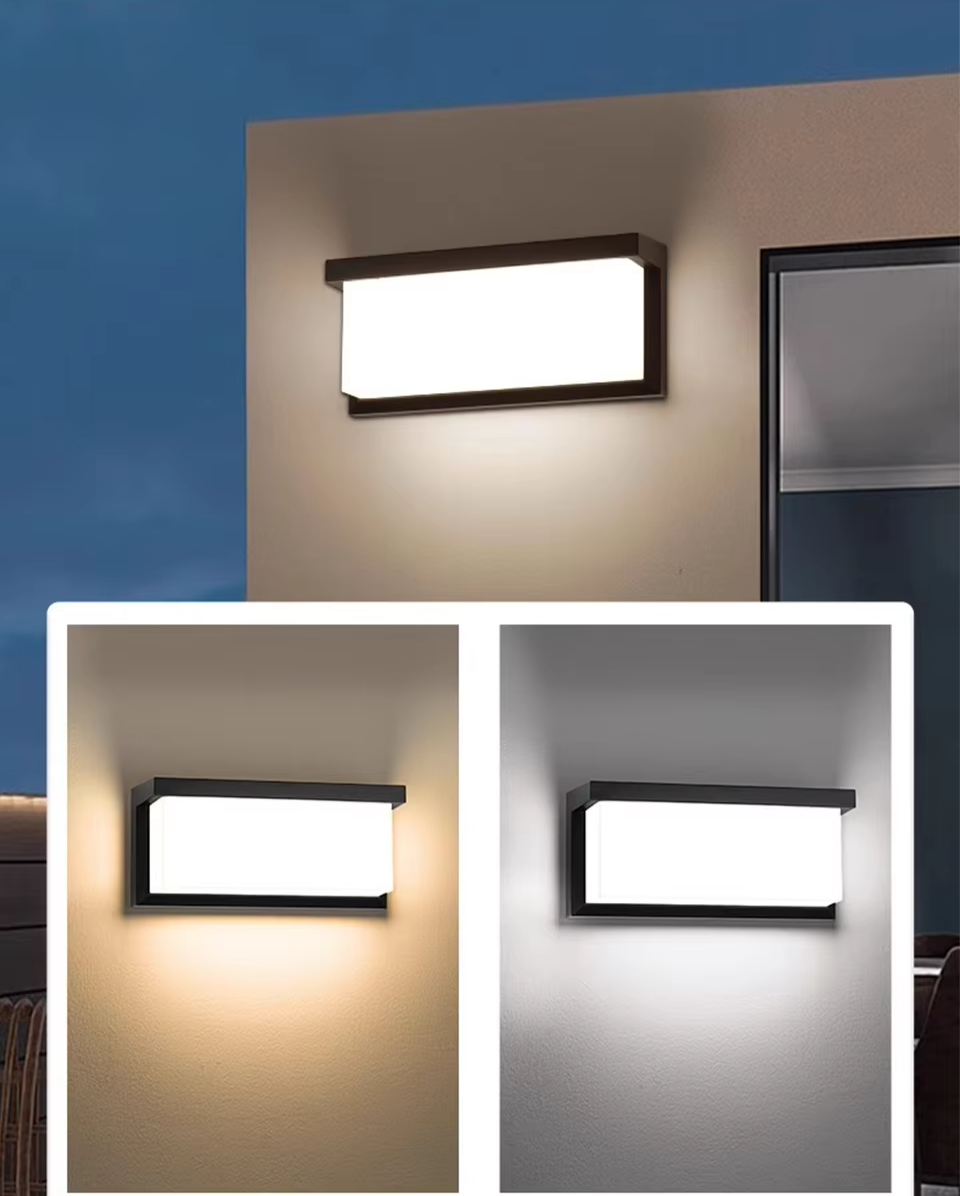 SENSOLUX Radar Motion Sensor LED Outdoor Wall Light – Smart Outdoor Security Lighting | IP65 Weatherproof