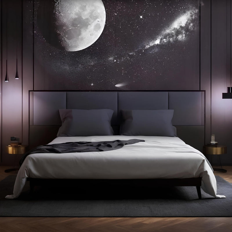 Celestia Galaxy Projector Lamp – LED Starry Sky Light | 19 Cosmic Projection Scenes