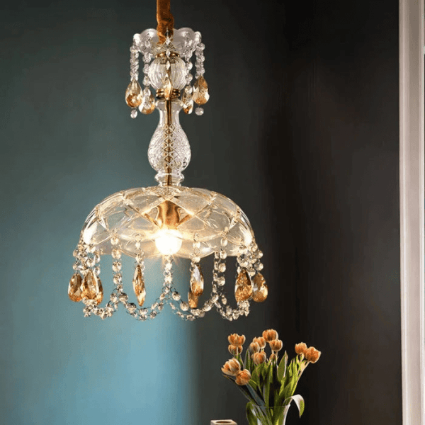 Handcrafted Rattan Pendant Light – Natural Boho Hanging Lamp | Warm Organic Interior Lighting