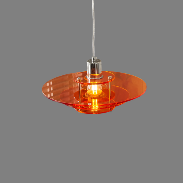 UFO Pendant Light – Modern Retro Hanging Lamp | Sculptural Ambient Interior Lighting