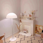Nordhaven Mushroom Floor Lamp – Scandinavian Designer Lighting | Modern Ambient Statement Lamp