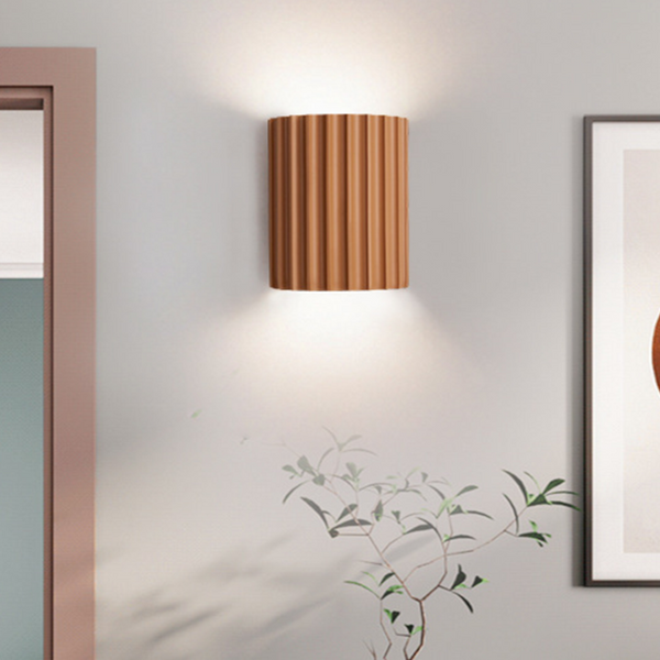 WaveForm Resin Wall Light – Modern Up & Down Lighting | Contemporary Designer Sconce