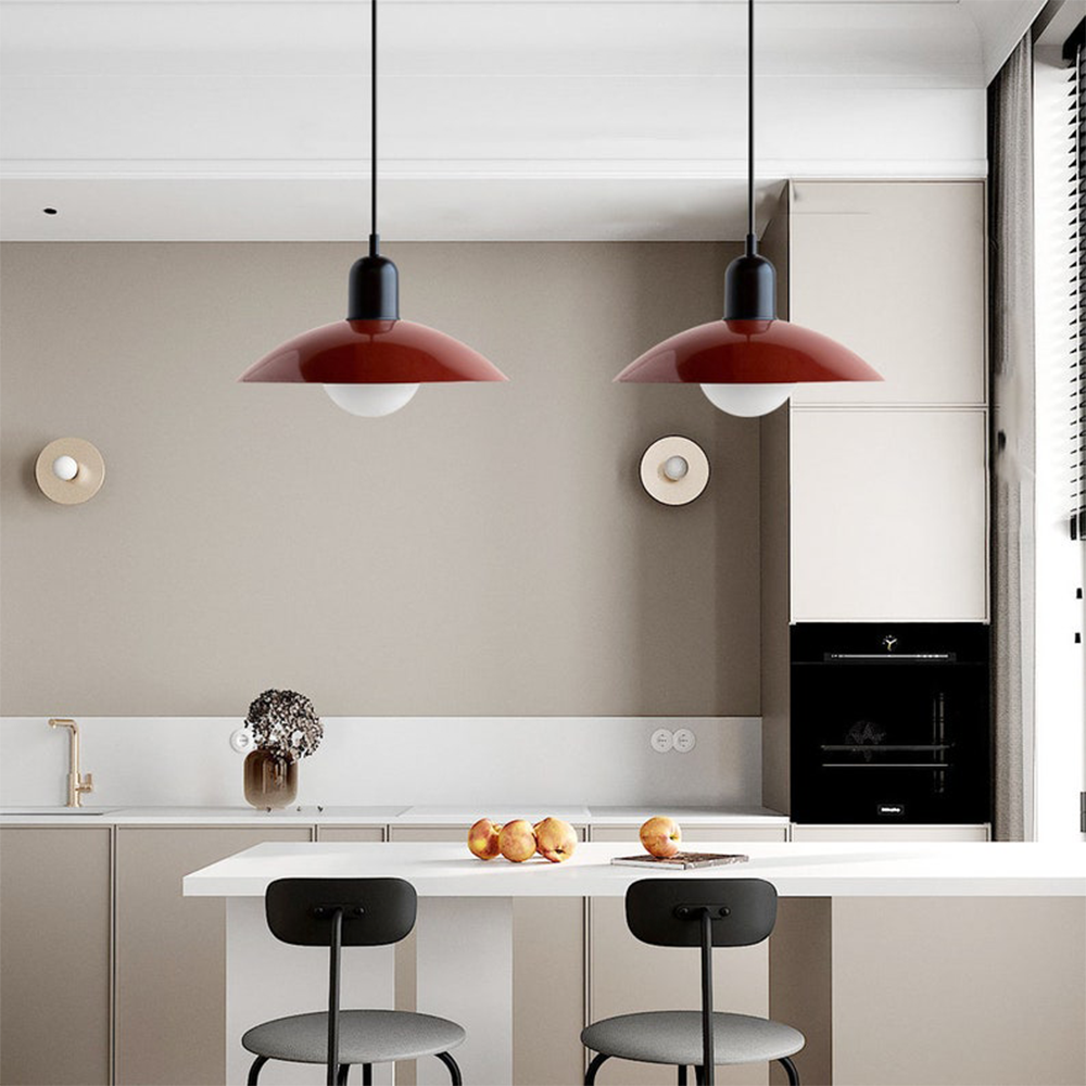 Modena Macaron Pendant Light – Bauhaus Inspired Hanging Lamp | Colourful Modern Ceiling Lighting for Contemporary Interiors