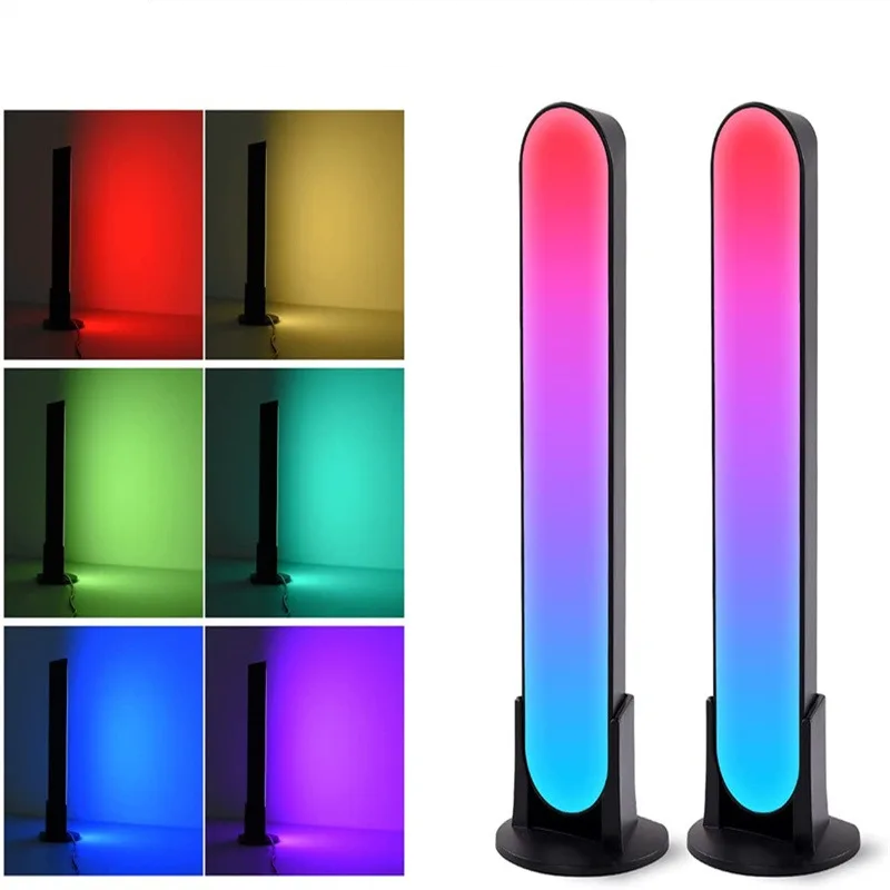 GlowBeat LED Music Rhythm Lamp – Sound Reactive Ambient Table Lamp with Remote Control