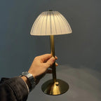 LED Mushroom Table Lamp – Elegant Minimalism with Customizable Lighting
